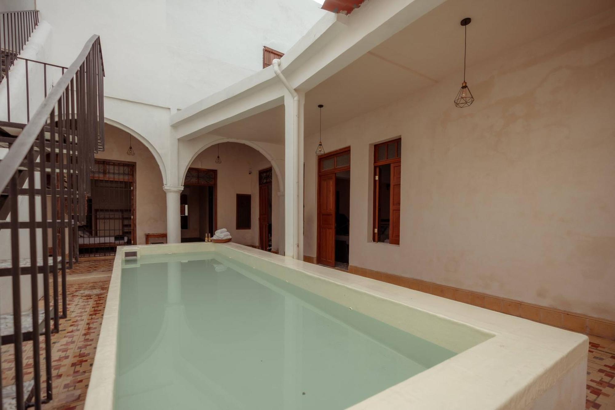 Hotel Boutique Casa Jade แคมเปเช ภายนอก รูปภาพ